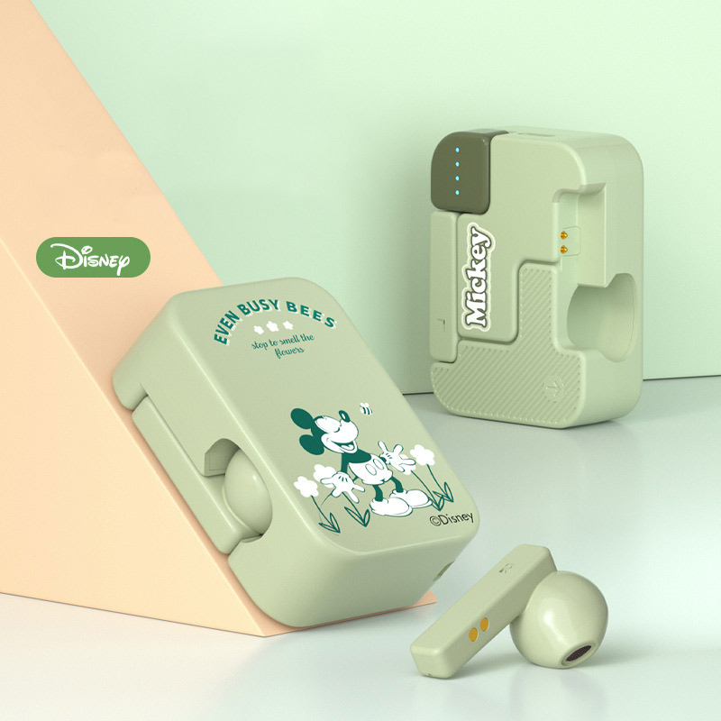Tai Nghe Không Dây Disney J30 Bluetooth 5.3 Âm Thanh Chất Lượng Âm Thanh Siêu Trầm Hình Chuột Mickey Minnie