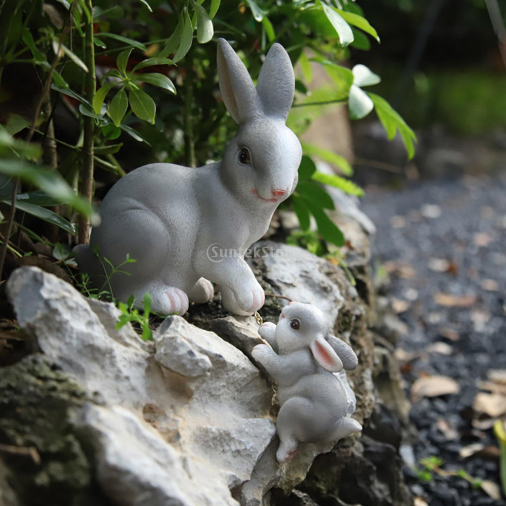 Tượng Sóc Nhỏ Trang Trí Bàn Phòng Ngủ Sân Vườn