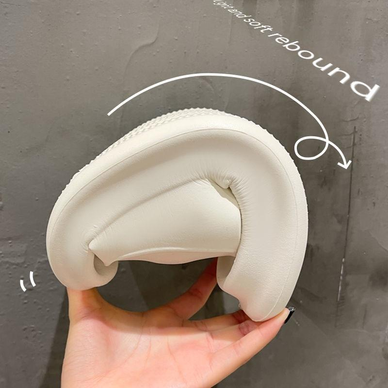 Dép Nhựa EVA Đế Mềm Chống Trượt Màu Trơn Thời Trang unisex