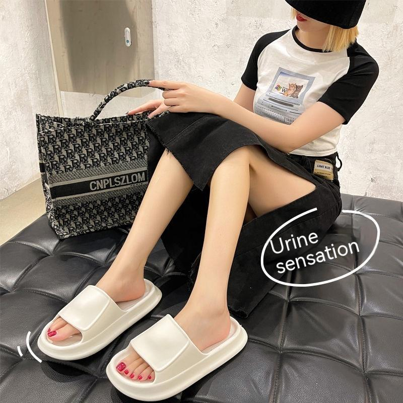 Dép Nhựa EVA Đế Mềm Chống Trượt Màu Trơn Thời Trang unisex