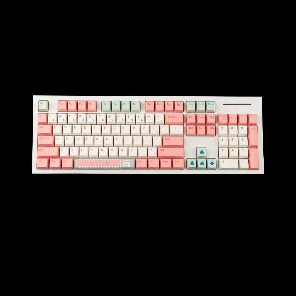 Bộ Phím Bấm PBT Dày 1.6mm Chuyên Dụng Cho TKL 61 64 68 75 87 96 104 GMMK MX