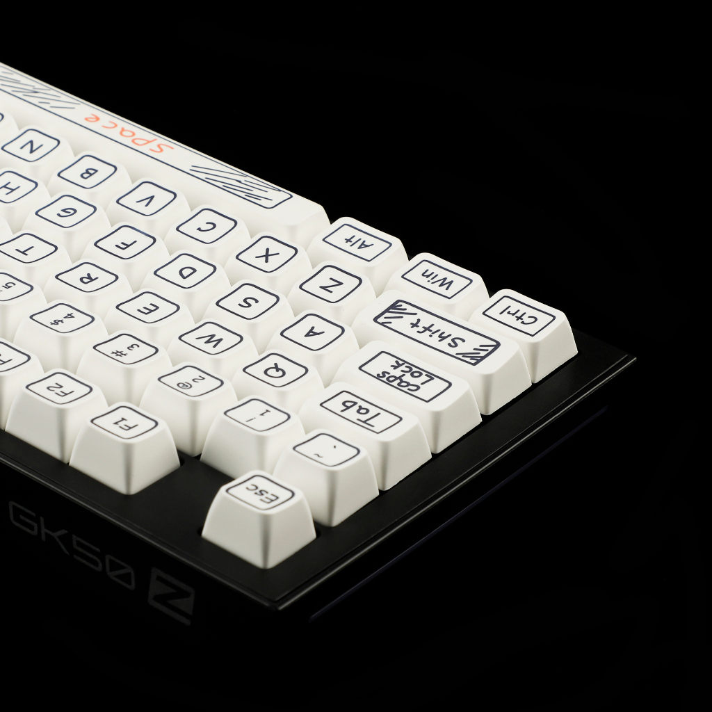 Bộ Phím Bấm PBT 1.6mm Cho TKL 61 64 68 75 87 96 104 GMMK MX