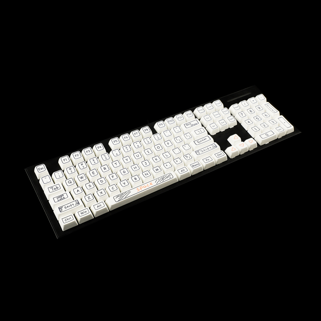 Bộ Phím Bấm PBT 1.6mm Cho TKL 61 64 68 75 87 96 104 GMMK MX