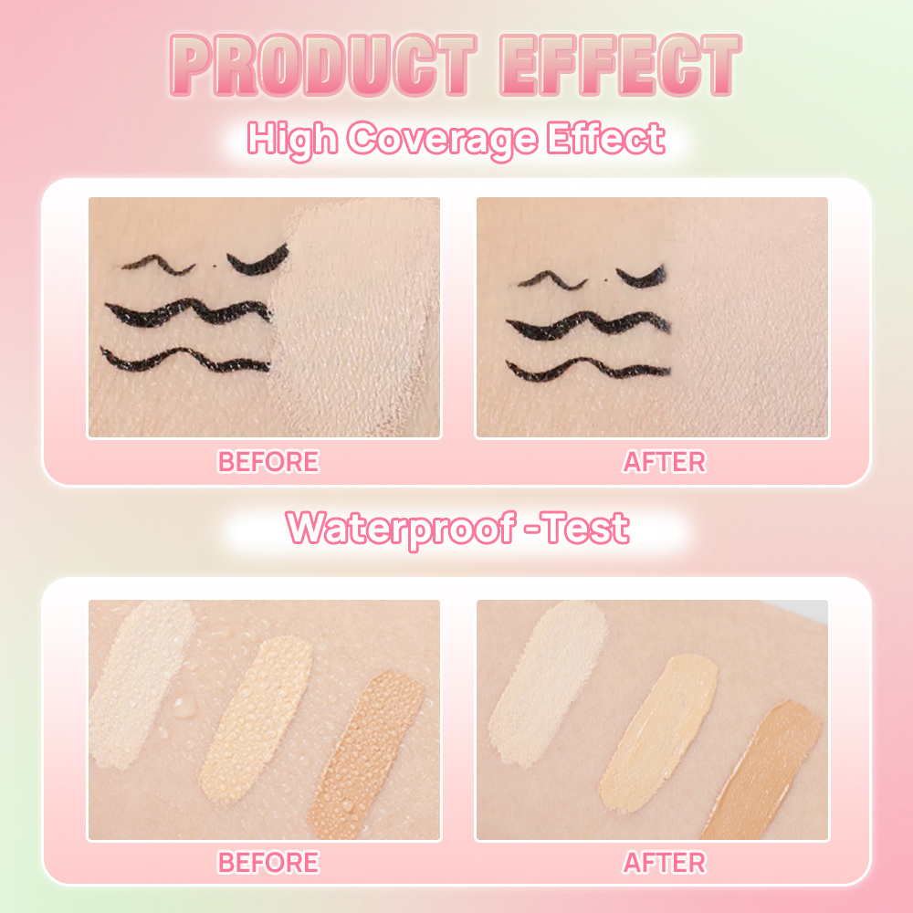 Bảng Kem Che Khuyết Điểm 5 Màu SANIYE 7g R1179