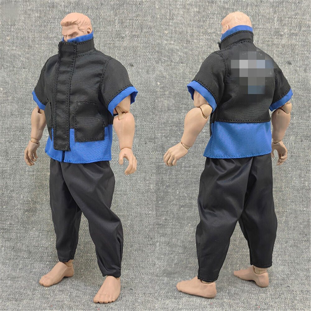 Áo Khoác Xanh Dương Cho Mô Hình 6 "Male PH SHF Mezco GWTOYS Tỉ Lệ 1: 12