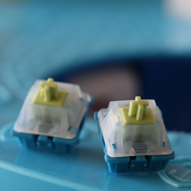 Gateron cm Công Tắc 3.0 5pin rgb 65g mx pom 60m Mạ Vàng Cho Bàn Phím Cơ