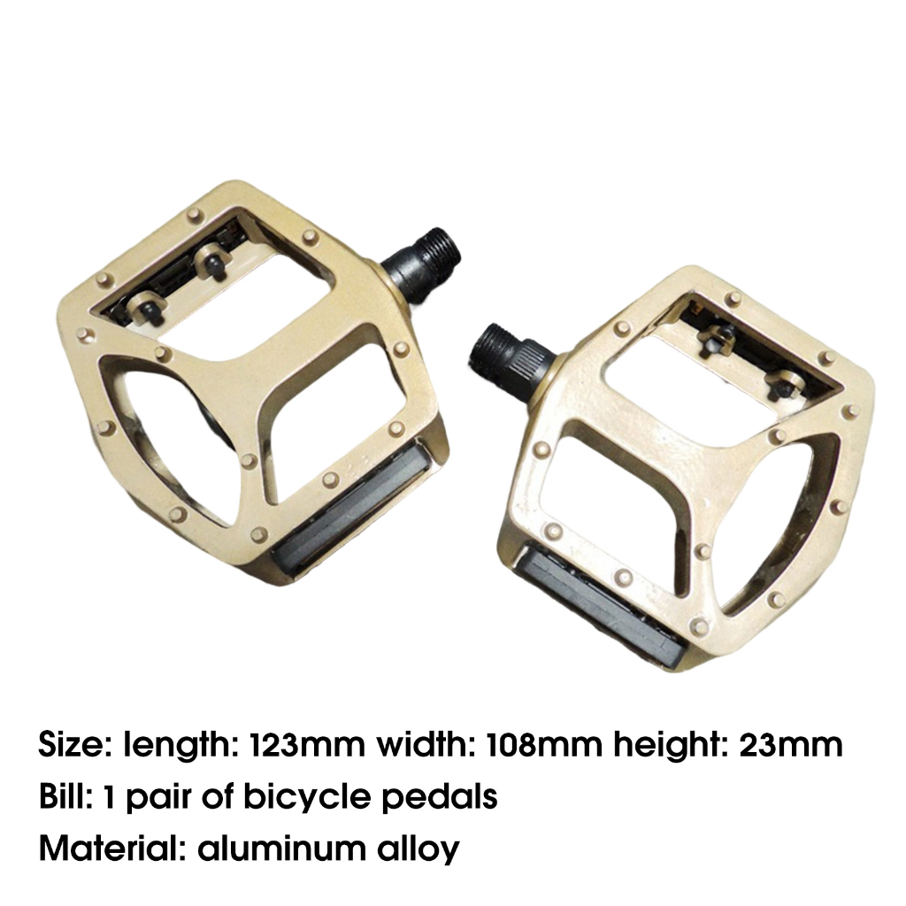 1 Cặp Bàn Đạp Xe Đạp Chống Trượt Bằng Hợp Kim Nhôm Chất Lượng Cao