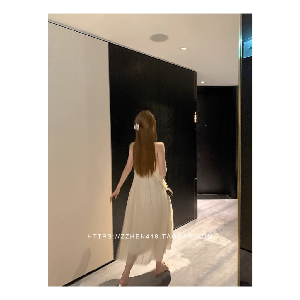 Đầm Công Chúa Hai Dây Dáng Dài Đính Ngọc Trai Thời Trang Cao Cấp Sang Trọng