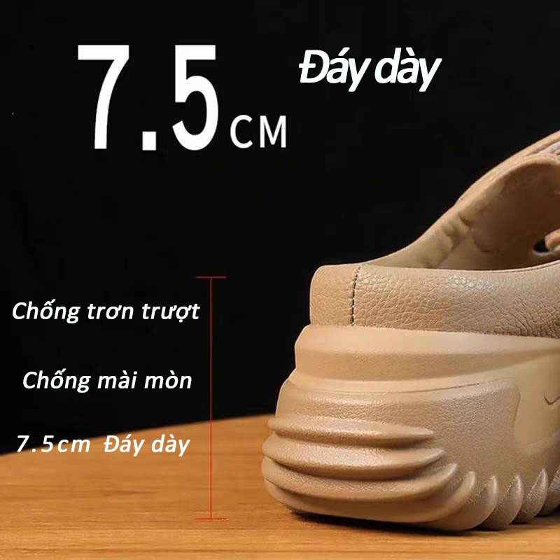 STARRY dép sandal nữ dép quai hậu nữ dép nữ đế cao dép bánh mì 2023NEW 060514