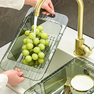 Rổ đựng thoát nước gắn bồn rửa chén bát