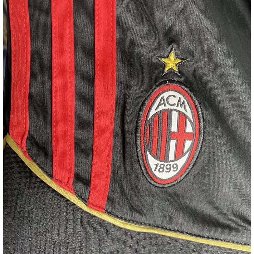 Quần Short "Retro" 06 07 AC Milan 'S home Chất Lượng AAA