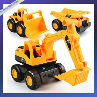 Xe ủi đất đồ chơi dễ thương làm quà tặng tốt nhất cho trẻ em - đào xe hơi, xe ủi đất