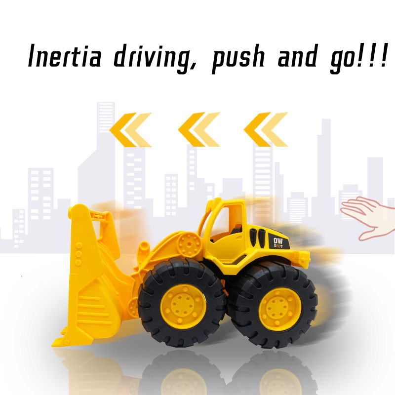 Xe Ủi Đất Đồ Chơi Dễ Thương Làm Quà Tặng Tốt Nhất Cho Trẻ Em - Đào Xe Hơi, Xe Ủi Đất