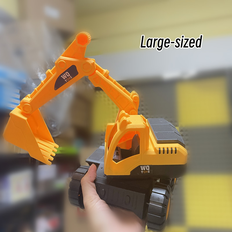 Xe Ủi Đất Đồ Chơi Dễ Thương Làm Quà Tặng Tốt Nhất Cho Trẻ Em - Đào Xe Hơi, Xe Ủi Đất