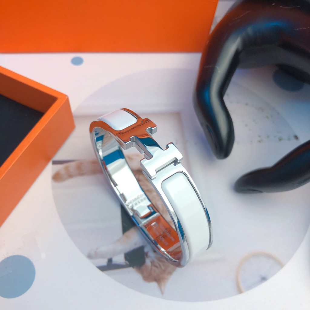 HMS vòng tay đôi bạc Titan H vòng deo tay không gỉ nữ