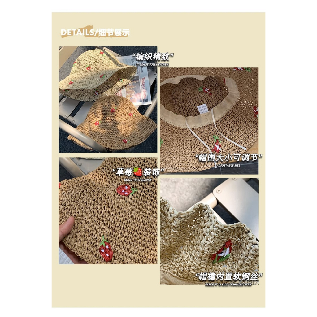 Nón Cói Chống Nắng Chống Tia Cực Tím Phong Cách Mới Thời Trang Mùa Hè 2023 Cho Nữ