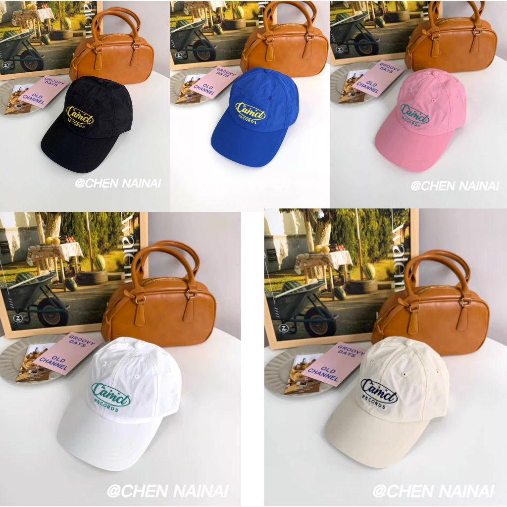 Mũ Lưỡi Trai Mềm Mỏng Nhanh Khô Thêu Chữ Phong Cách Hàn Quốc Thời Trang Cho Nữ