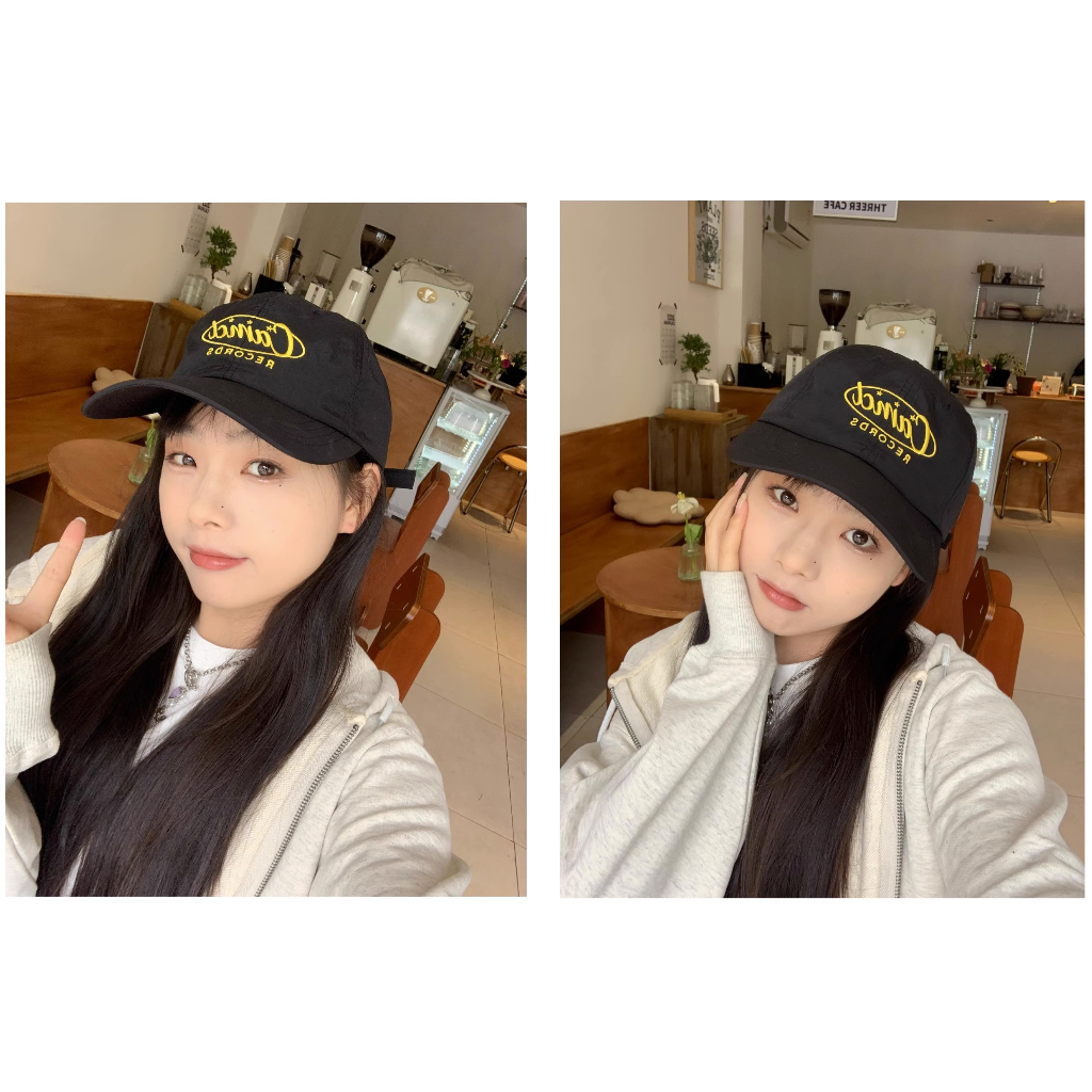 Mũ Lưỡi Trai Mềm Mỏng Nhanh Khô Thêu Chữ Phong Cách Hàn Quốc Thời Trang Cho Nữ