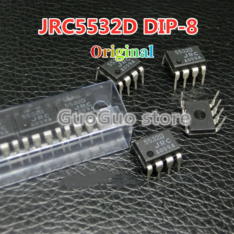 NJM5532D JRC5532DD 10 Cái JRC5532D NJM5532DD DIP-8 NJM5532 JRC5532 DIP8 Bộ khuếch đại hoạt động kép 