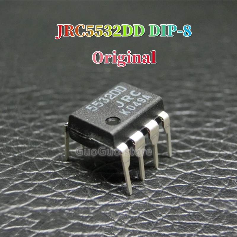 DIP-8 NJM5532DD JRC5532DD 10 chiếc JRC 5532DD DIP8 Bộ khuếch đại hoạt động ồn thấp kép có độ chính x