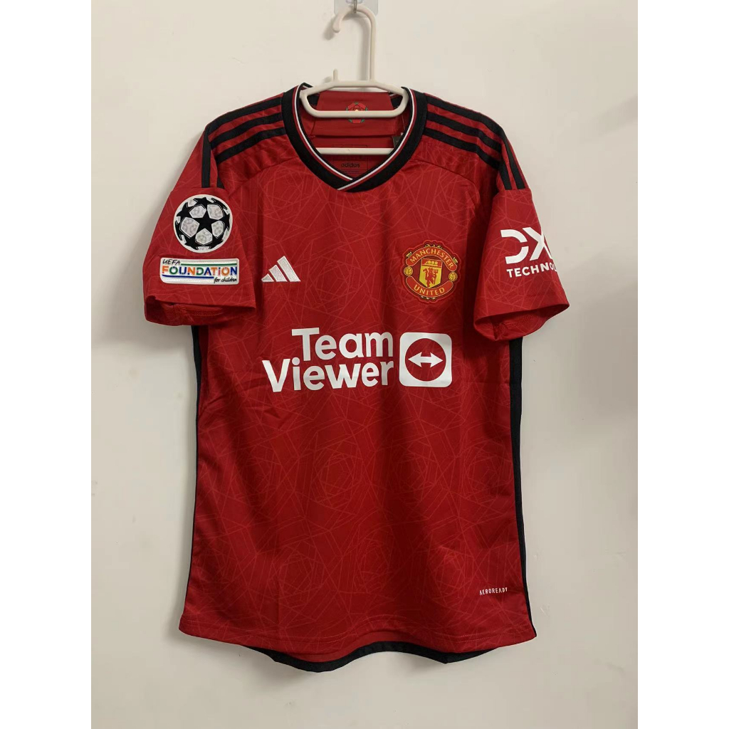 Áo Thun Bóng Đá Manu 23 / 24 Size S-4XL（only T-shirt)