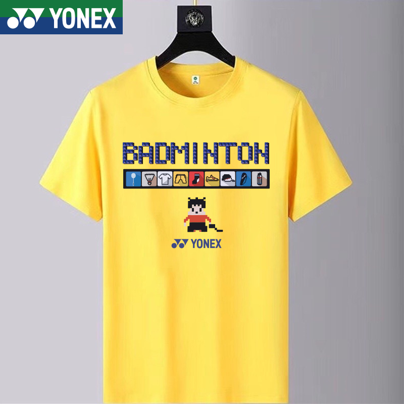 Áo Thun Cầu Lông Tay Ngắn Yonex 2023 Khô Nhanh Thoáng Khí Cho Nam Và Nữ