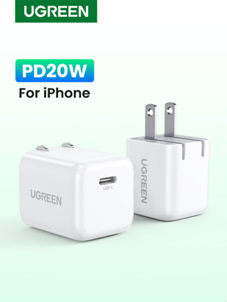 UGREEN 20W Củ sạc nhanh USB C PD 20W thích hợp cho iPhone 12 13 14 Pro Max/ Xiaomi/ Huawei/ Samsung/ iPad