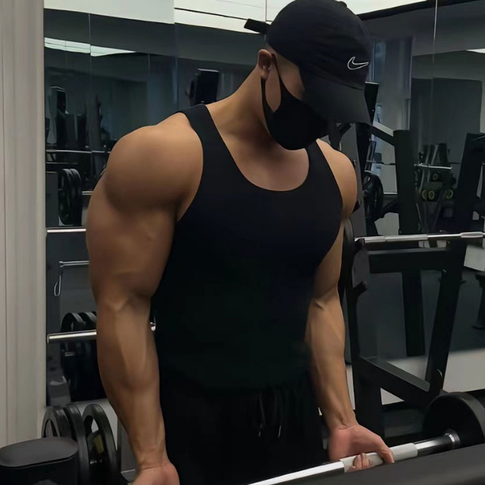 Áo Sát Nách Thể Thao Bằng polyester Co Giãn Thoáng Khí Thời Trang Cho Nam