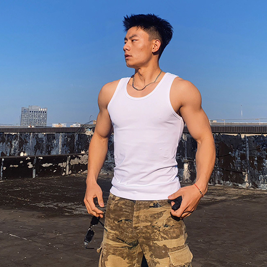 Áo Sát Nách Thể Thao Bằng polyester Co Giãn Thoáng Khí Thời Trang Cho Nam