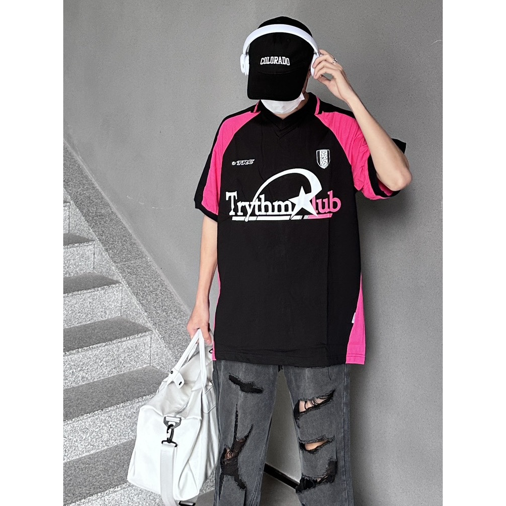 Áo Thun Tay Ngắn Cổ Tròn Dáng Rộng In Họa Tiết Thời Trang Mùa Hè Cho Nam