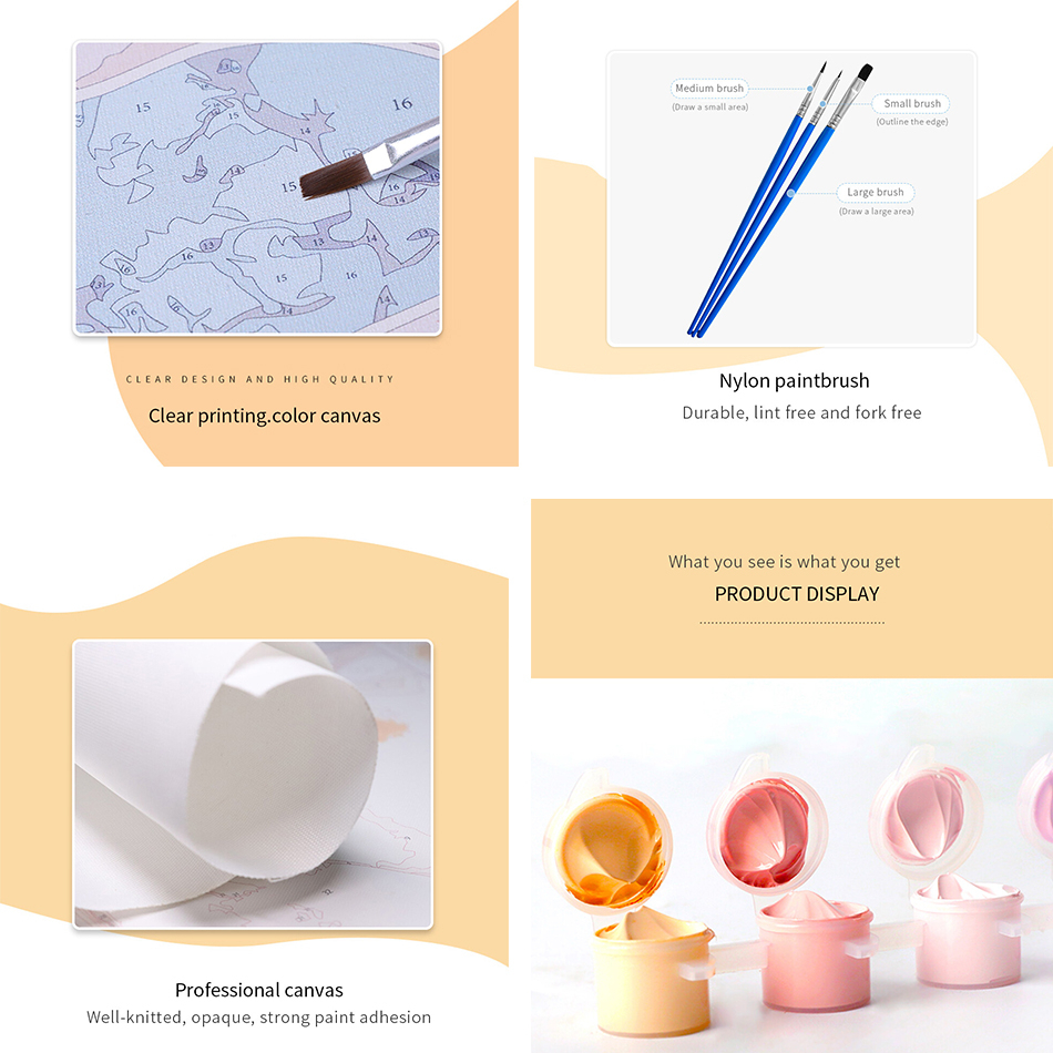 Tranh sơn dầu số hóa tranh số hoá 30x40 cặp đôi theo yêu cầu phong cảnh anime phật giáo - Tranh tô màu theo số hóa