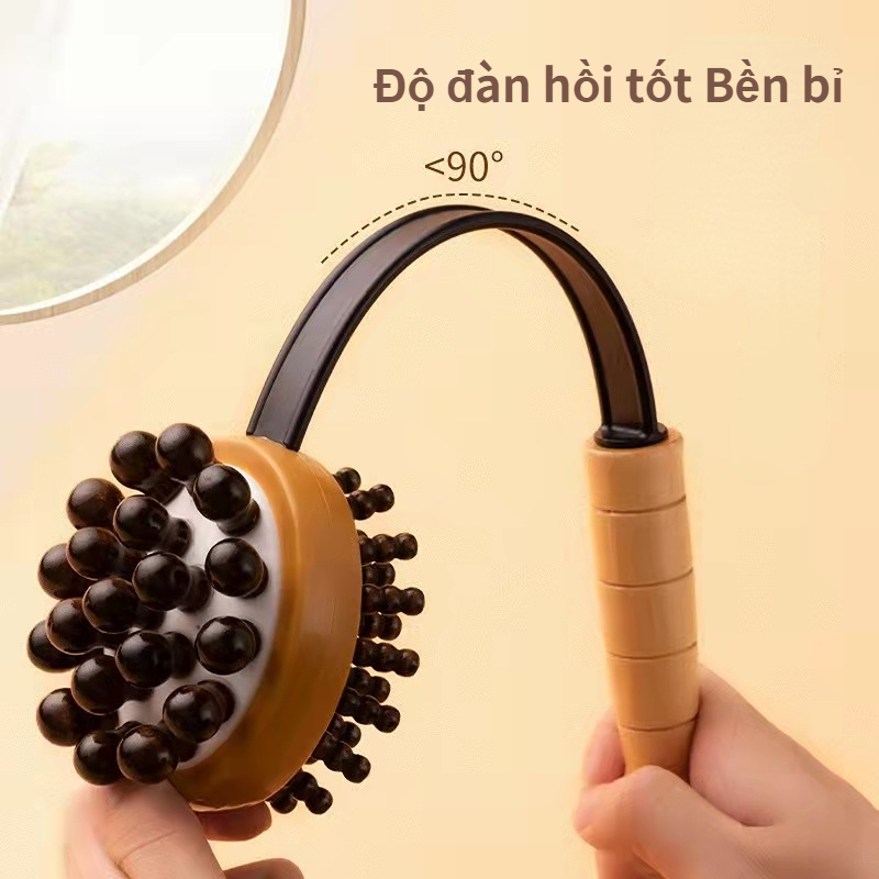 Búa Gỗ Mát Xa Toàn Thân Có Túi Khí Chống Nghẹt