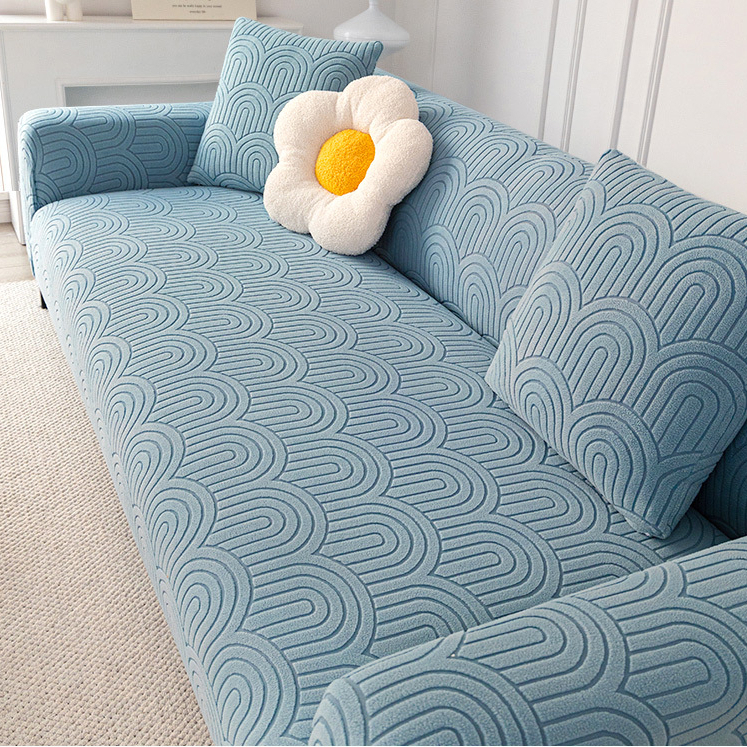 Vỏ Bọc Ghế sofa 1 2 3 4 Chỗ Ngồi Co Giãn Hình Chữ L