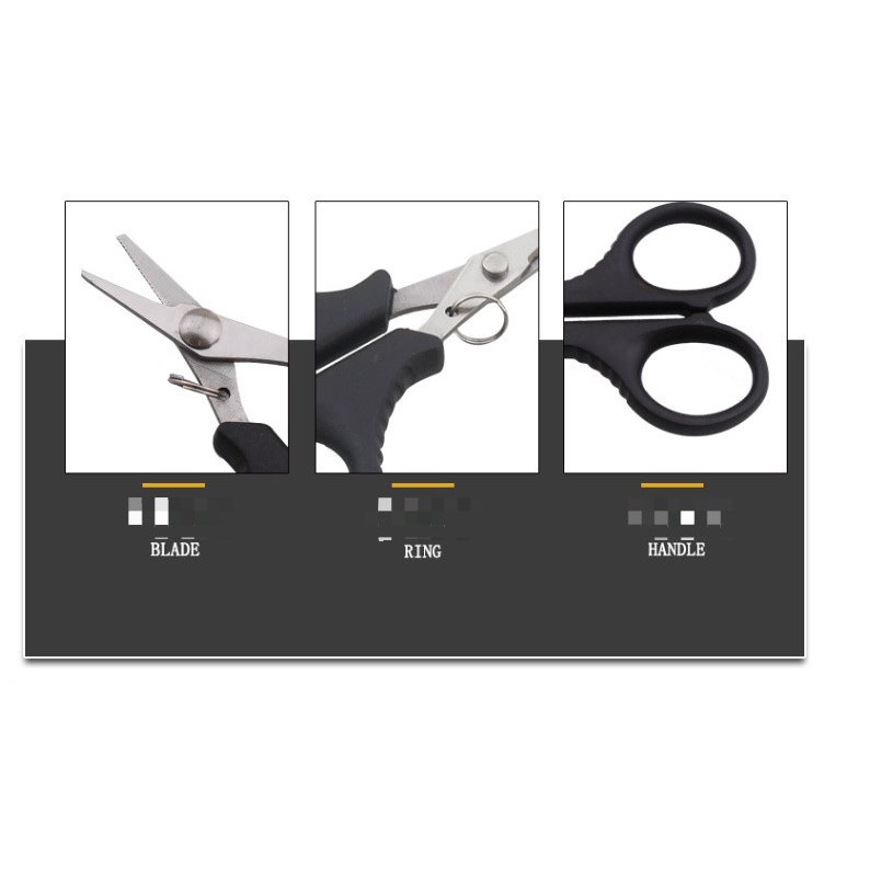 QinJue Kéo Cắt Dây Câu Cá PE Bằng Inox Tiện Dụng