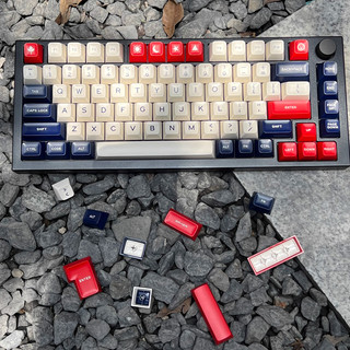 [ In stock ] Navy keycaps SA profile Doubleshot ABS keycap 173keys for Mx switch keyboard