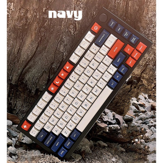 [ In stock ] Navy keycaps SA profile Doubleshot ABS keycap 173keys for Mx switch keyboard