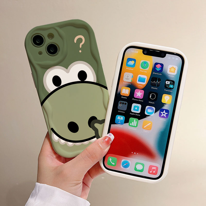 Ốp Điện Thoại Hình Gấu / Ếch / Dâu Tây iPhone 14 Promax 13 11 7plus 6splus 7 / 8g 12Pro xr xs max 11Promax 14 6 12Promax