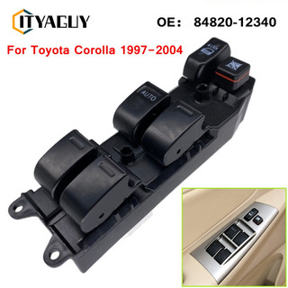 Công Tắc Điều Khiển Chính Cửa Sổ Điện Cho Xe Toyota Corolla 1997-2004 7AFE 4AFE 3ZZFE 84820-12340 84820-42060 84820-60110