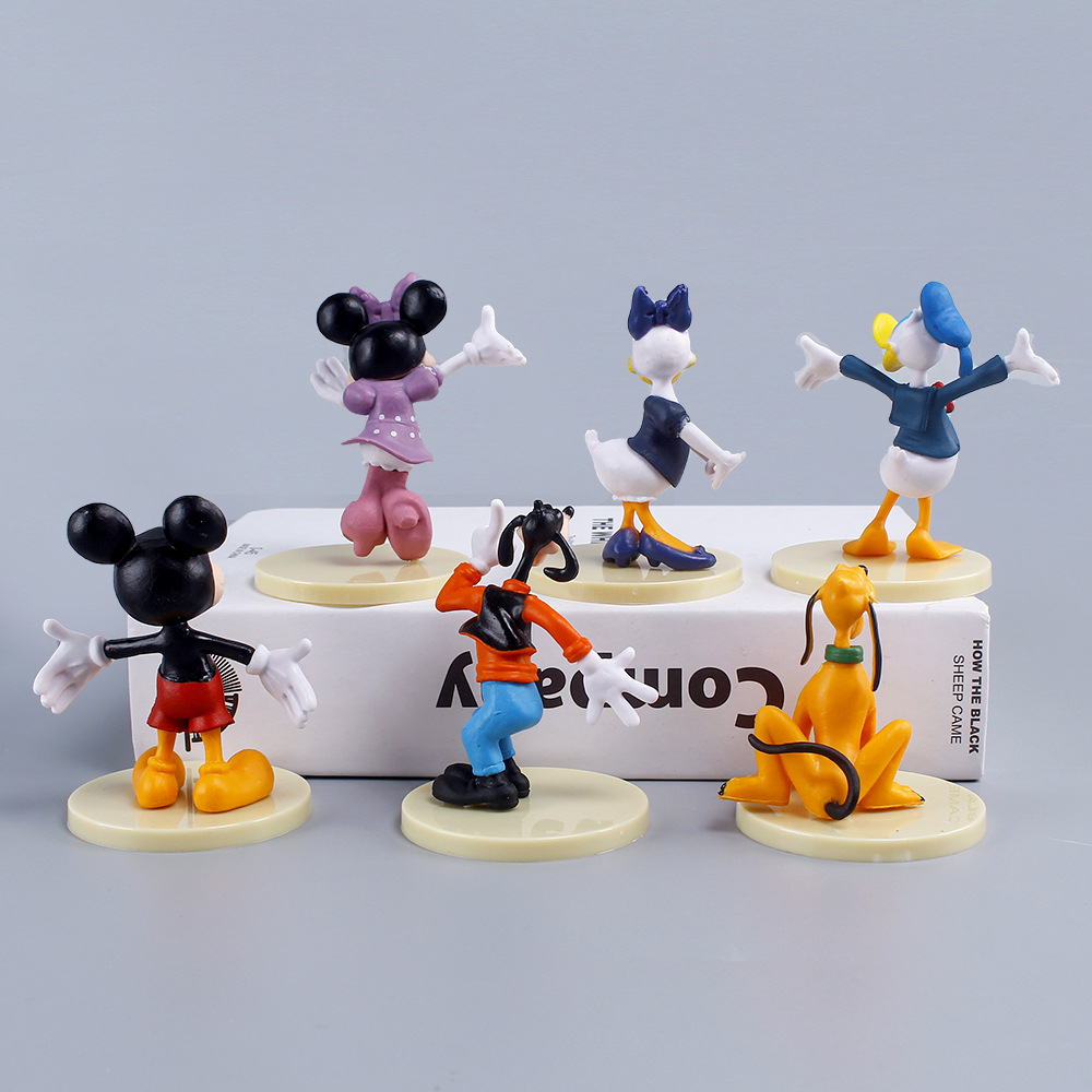 Set 6 Mô Hình Nhân Vật Phim Hoạt Hình Disney Xinh Xắn