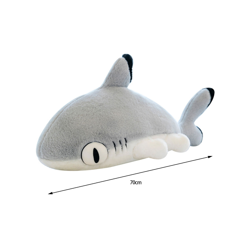 Đồ chơi nhồi bông Hình Cá Mập Dễ Thương 70cm