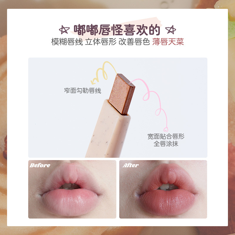 Chì Kẻ Viền Môi Nhung Lì Lâu Trôi Flortte