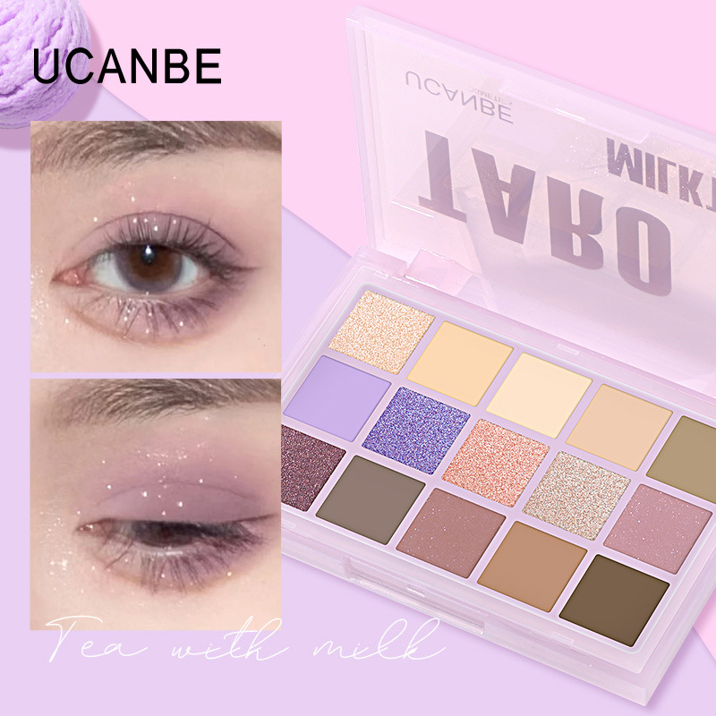 Bảng Phấn Mắt UCANBE 15 Màu Tươi Tắn Mùa Hè
