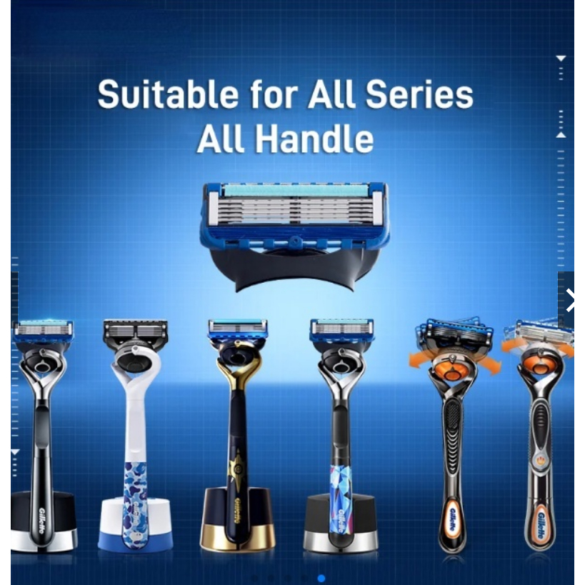 Dao Cạo Râu 5 Lớp Phù Hợp Với gillette fusion Cho Nam