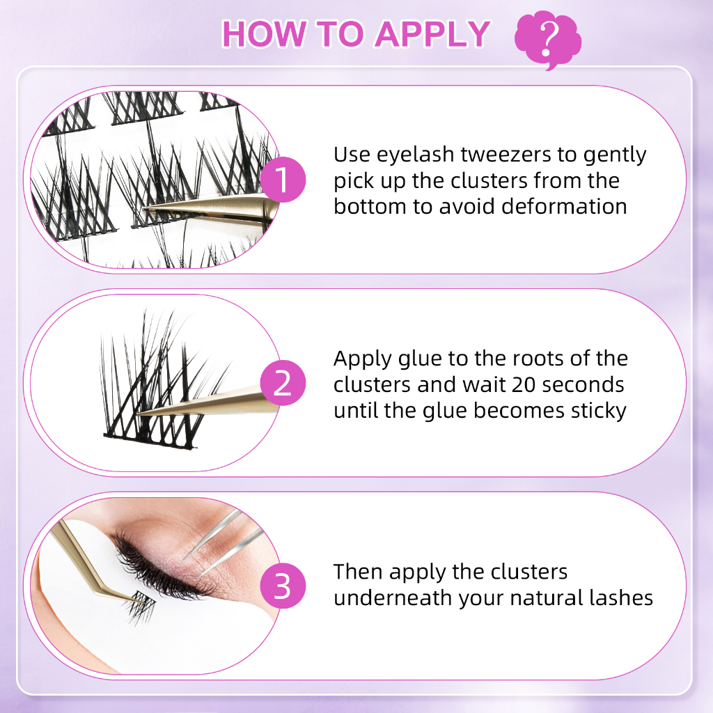 Lông mi giả Cotremyp 10 hàng mềm mại 11-13mm