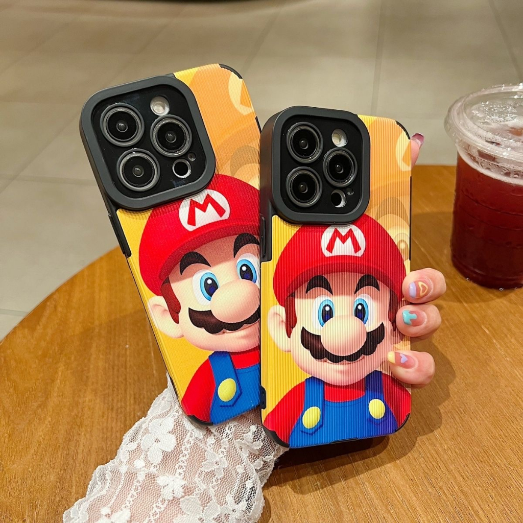 Ốp Điện Thoại Mềm Chống Sốc In Hình Mario Cho Iphone 11 / 12 / 13 / 6 / 7 / 8plus XR Xmax14 PRO max 11Pro max