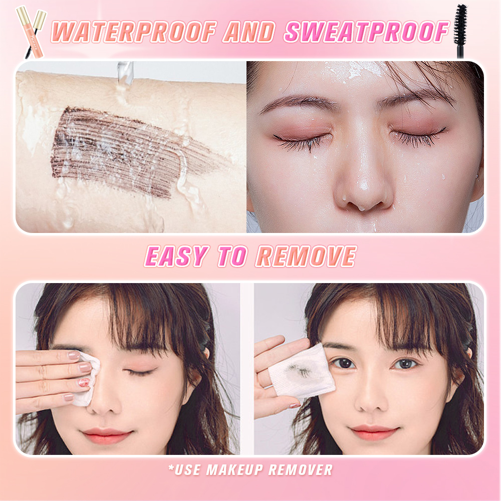 Mascara SANIYE M1048 lâu trôi màu đen tự nhiên 10g