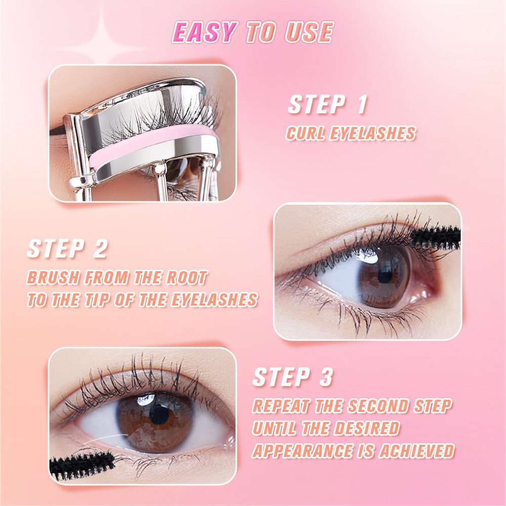 Mascara SANIYE M1048 lâu trôi màu đen tự nhiên 10g