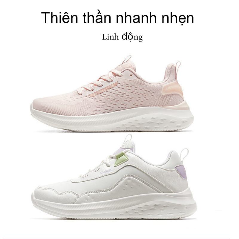 CAMEL SPORTS Giày Thể Thao Nữ Giày Thể Thao Lưới Huấn Luyện Viên Giỏ Nhẹ Nữ Chạy Ngoài Trời Giày Thể Thao