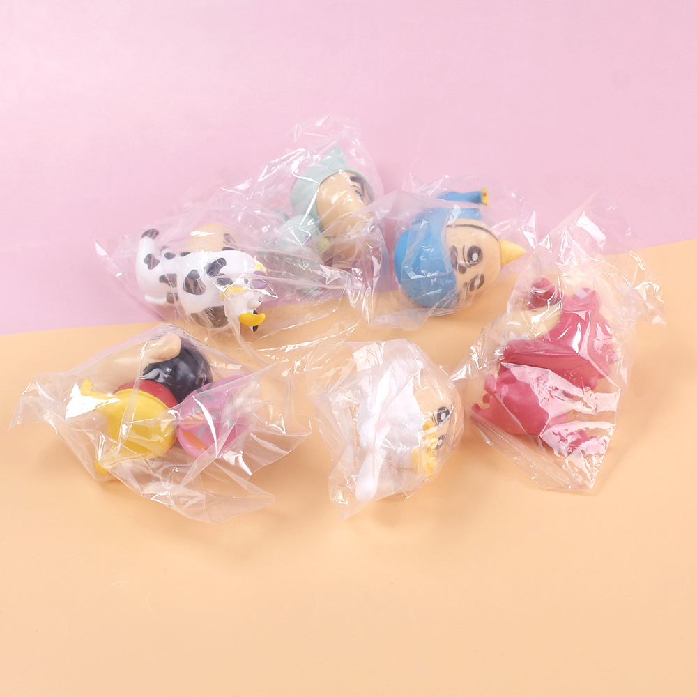 Set 6 Mô Hình Nhân Vật Phim Hoạt Hình Shin-chan Bằng PVC