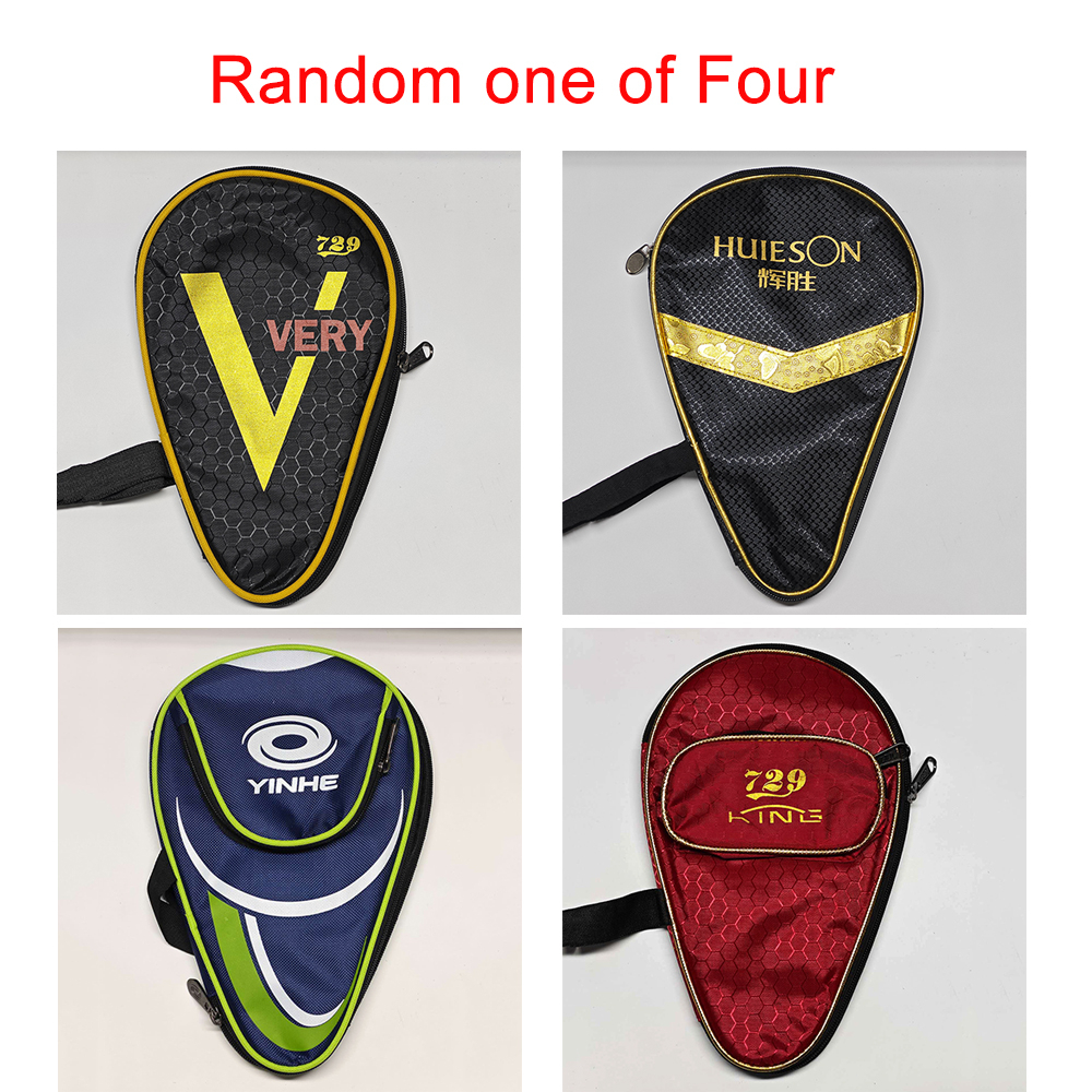 Túi Đựng Bảo Vệ Vợt Bóng Bàn SANWEI / YINHE / BOER / HUIESON Pingpong Bằng Cao Su